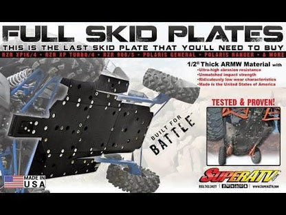 Heavy-Duty Skid Plate for Polaris RZR Models