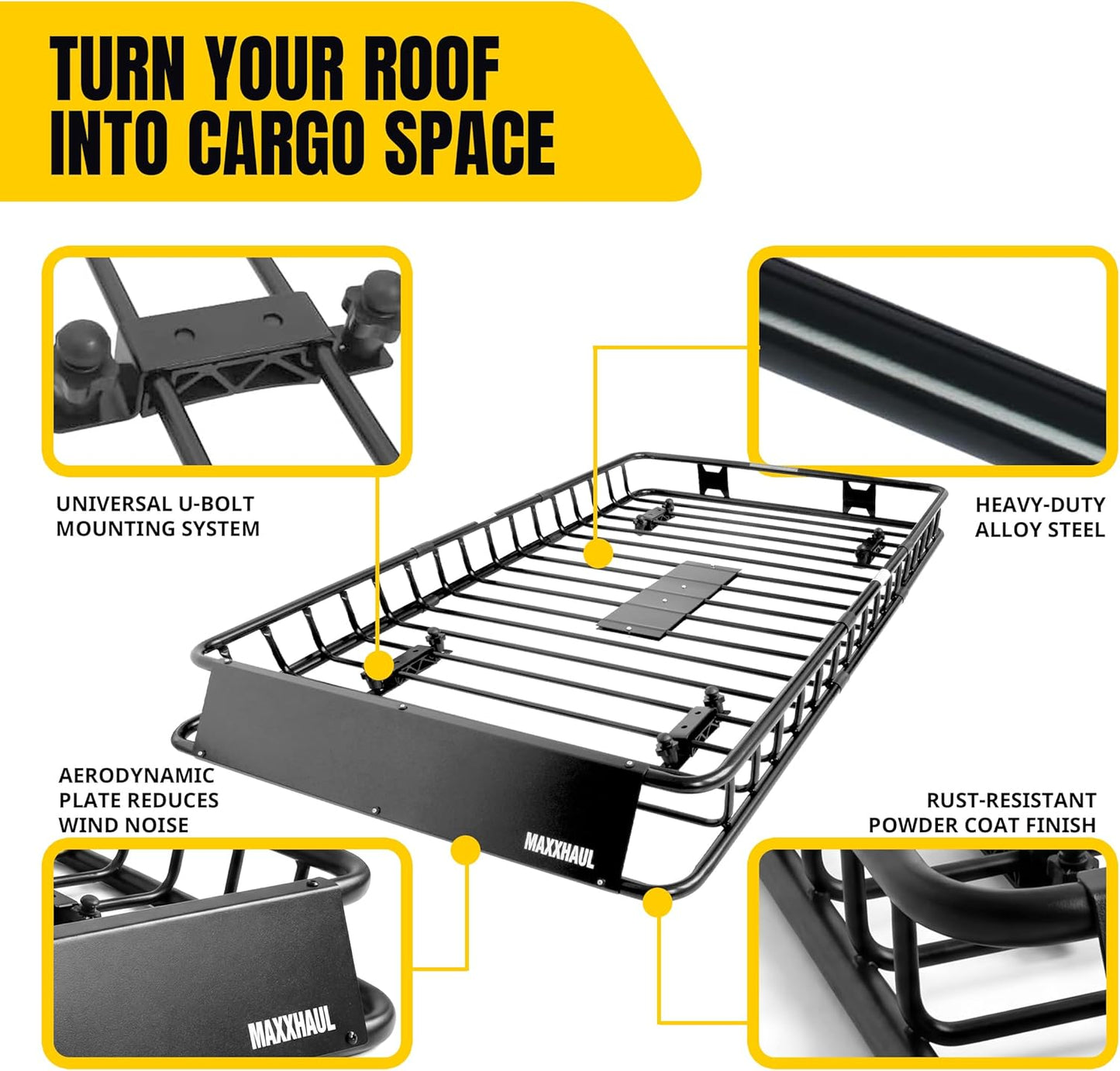 Heavy-Duty Steel Rack