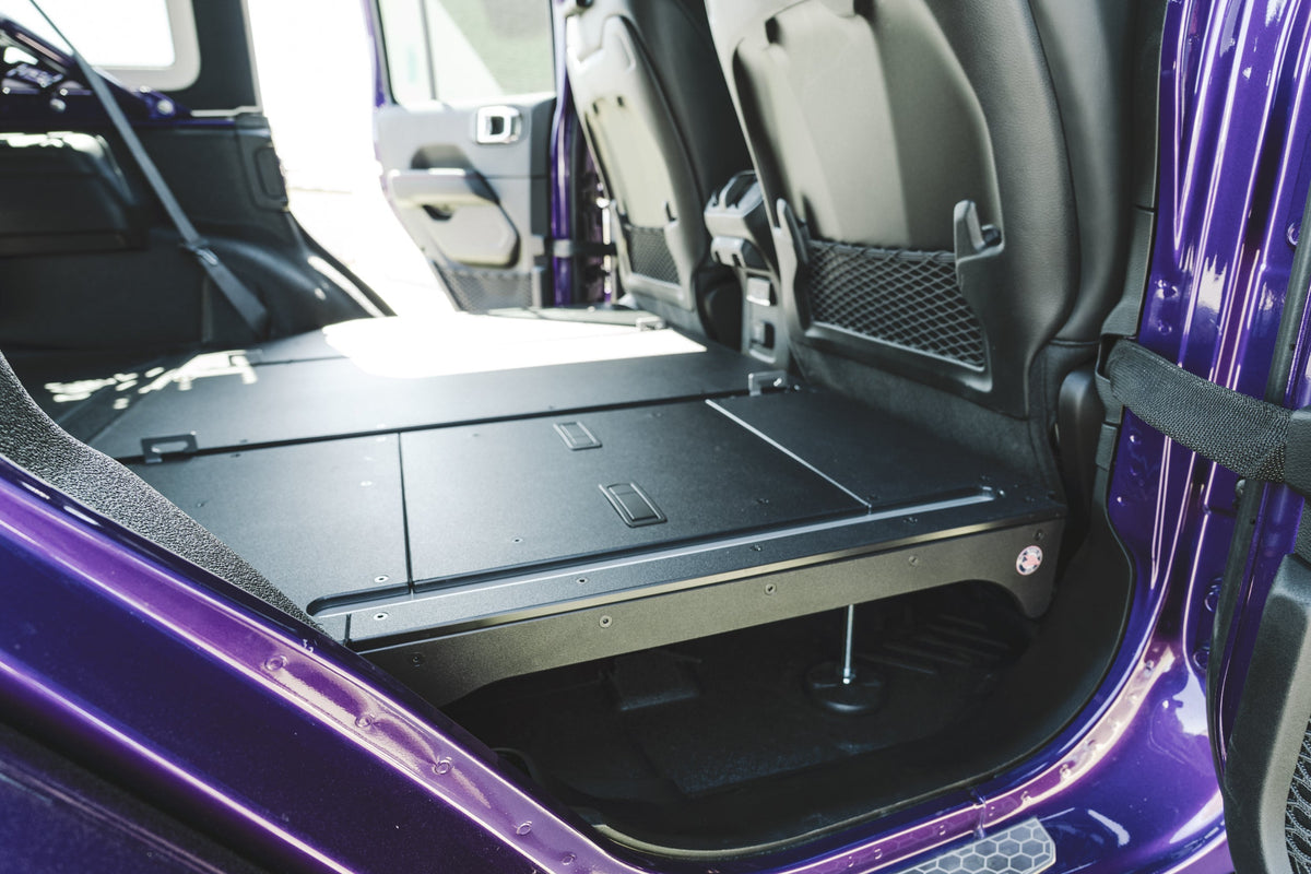 CargoKits Full Rear Seat Delete Kit for Jeep Wrangler JLU