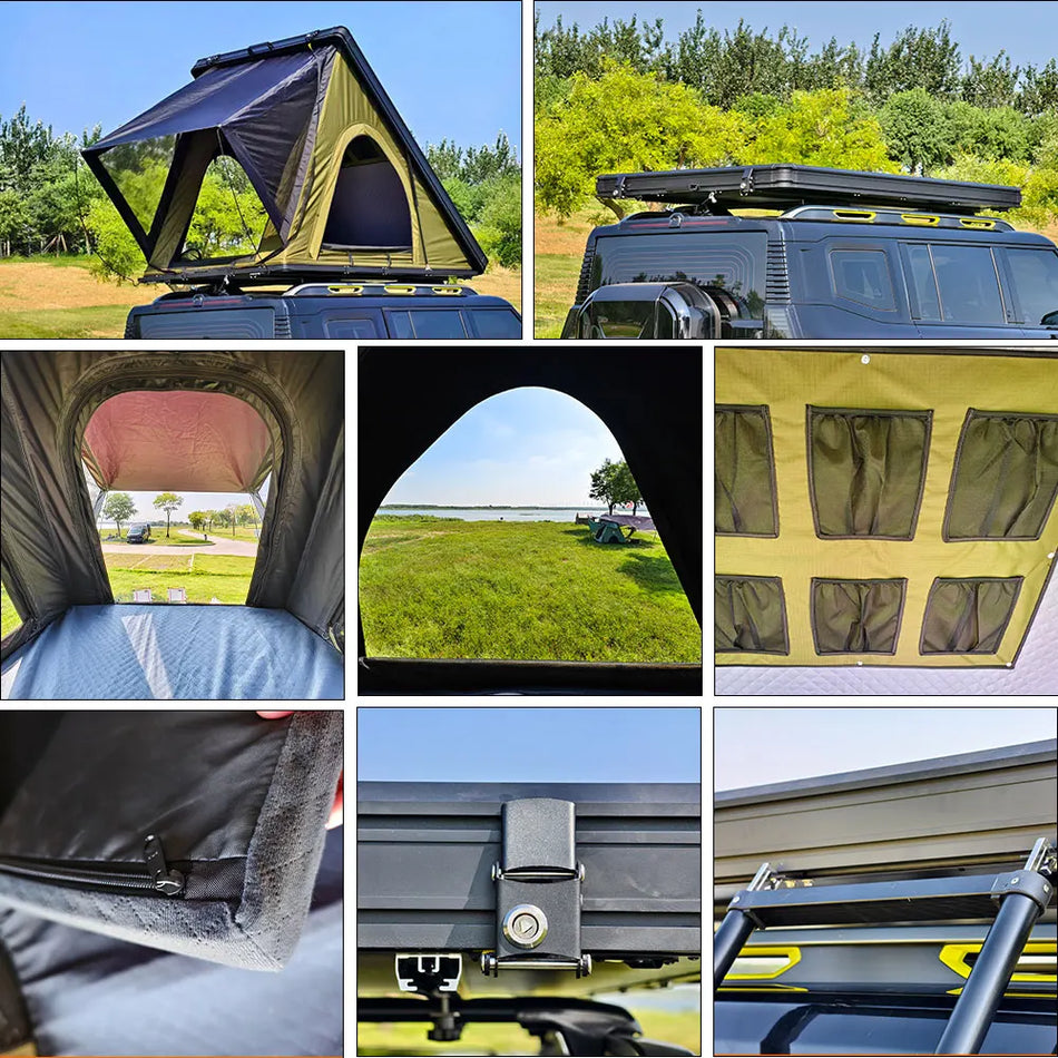 Aluminum Camping Car Roof Tent