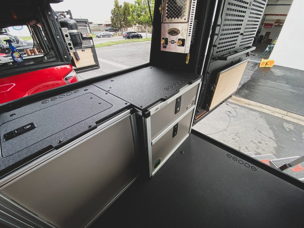 Goose Gear Ram 2500 & 3500 2009–Present 4th & 5th Gen. | Rear Double Drawer System