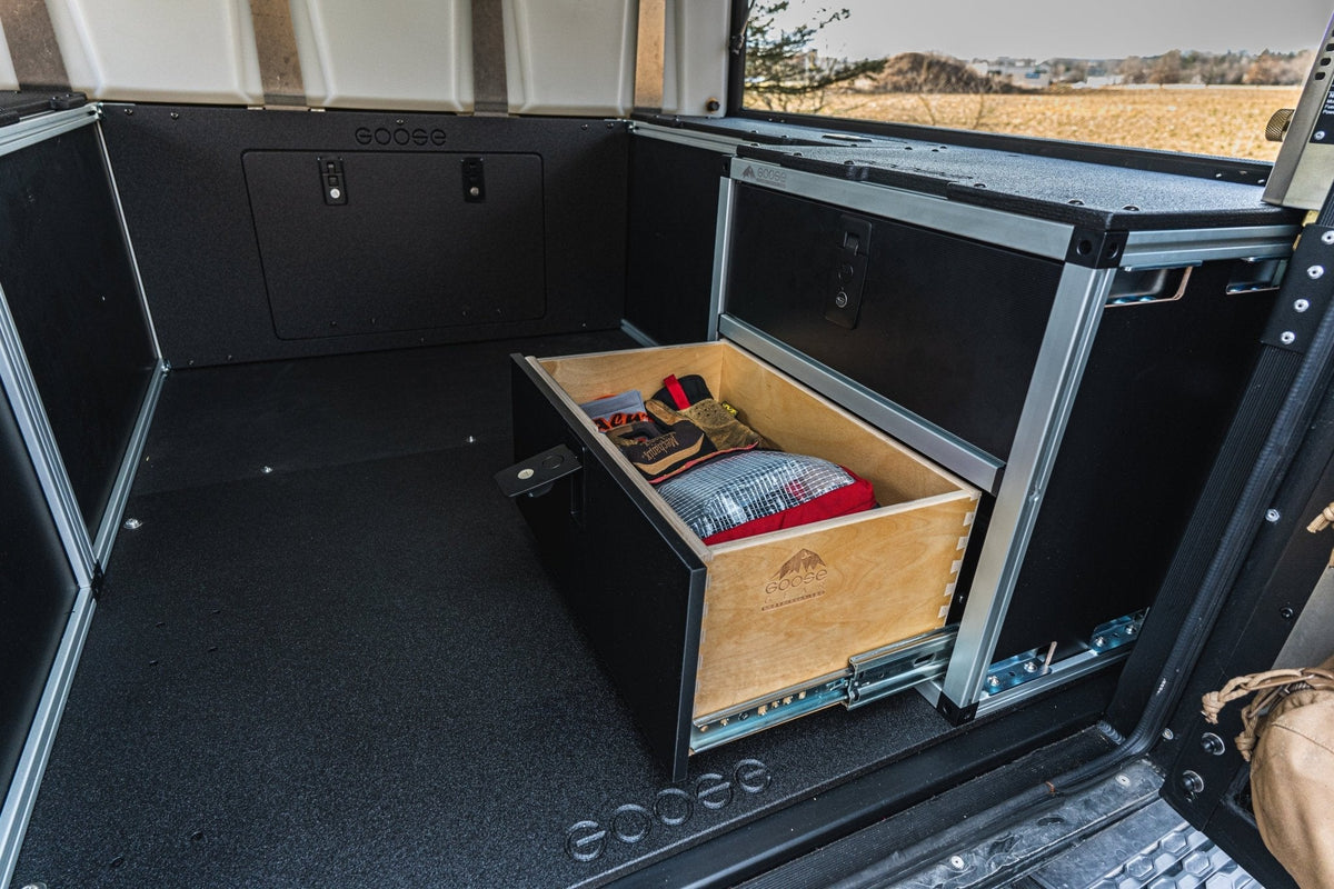 Goose Gear Toyota Tacoma 2005–2023 2nd & 3rd Gen. | Rear Double Drawer System
