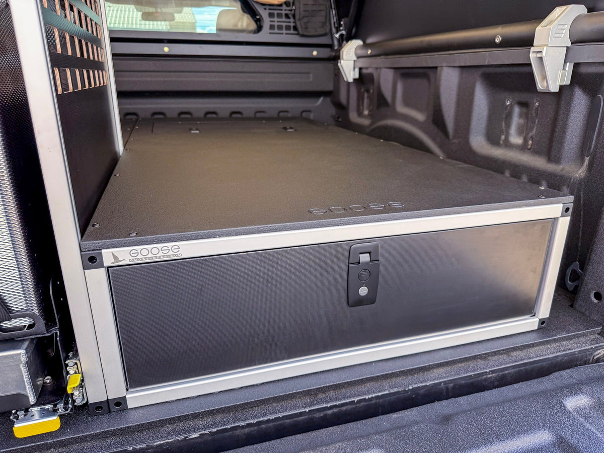 Goose Gear Ford F150 Raptor 2015–2020 2nd Gen. SuperCrew | Sleep Deck Drawer System