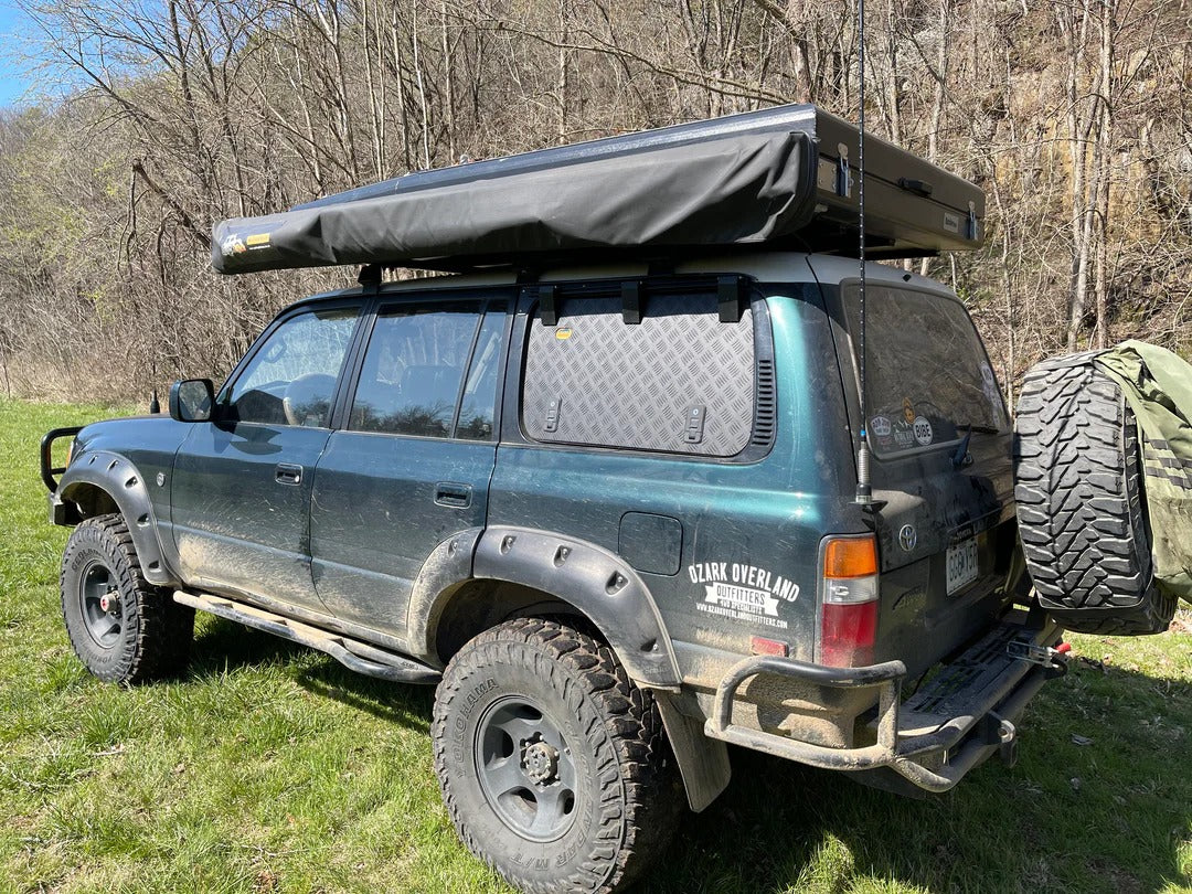 Gull Wing Window Panels for Toyota Land Cruiser 80 and Lexus LX450