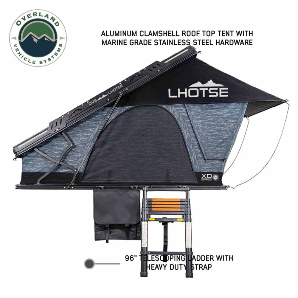 OVS XD Lhotse 2-Person Aluminum Hard Shell Roof Top Tent