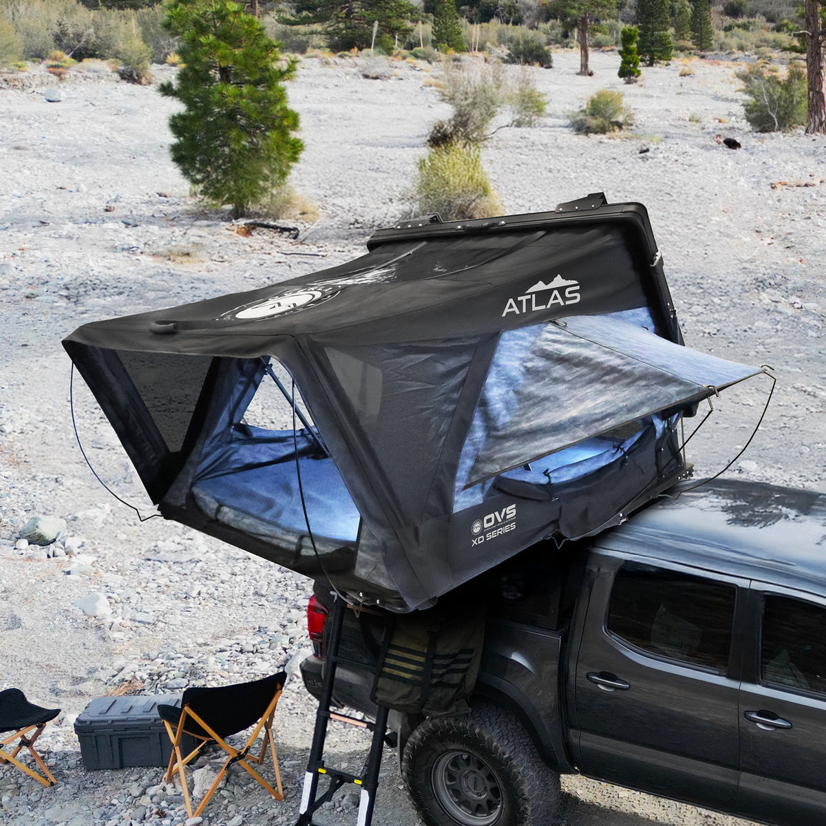 OVS XD Atlas 2-Person Hard Shell Roof Top Tent